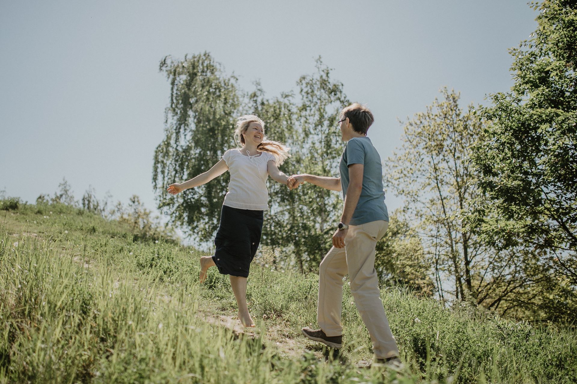 Paarshooting am und im See