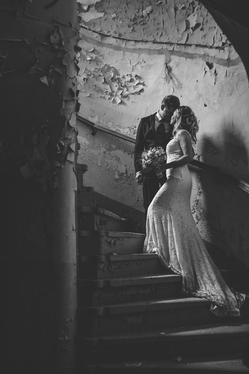 Emotionale Lost-Place-Hochzeit