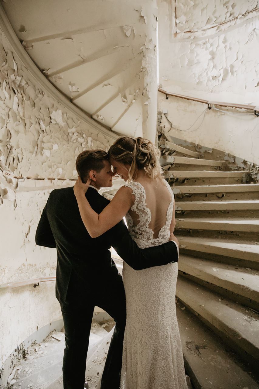 Emotionale Lost-Place-Hochzeit