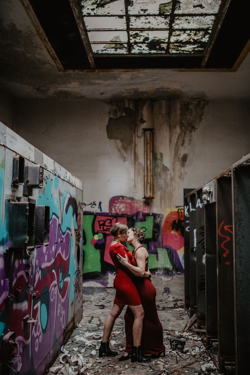 Lost-Place-Shooting in Leipzig