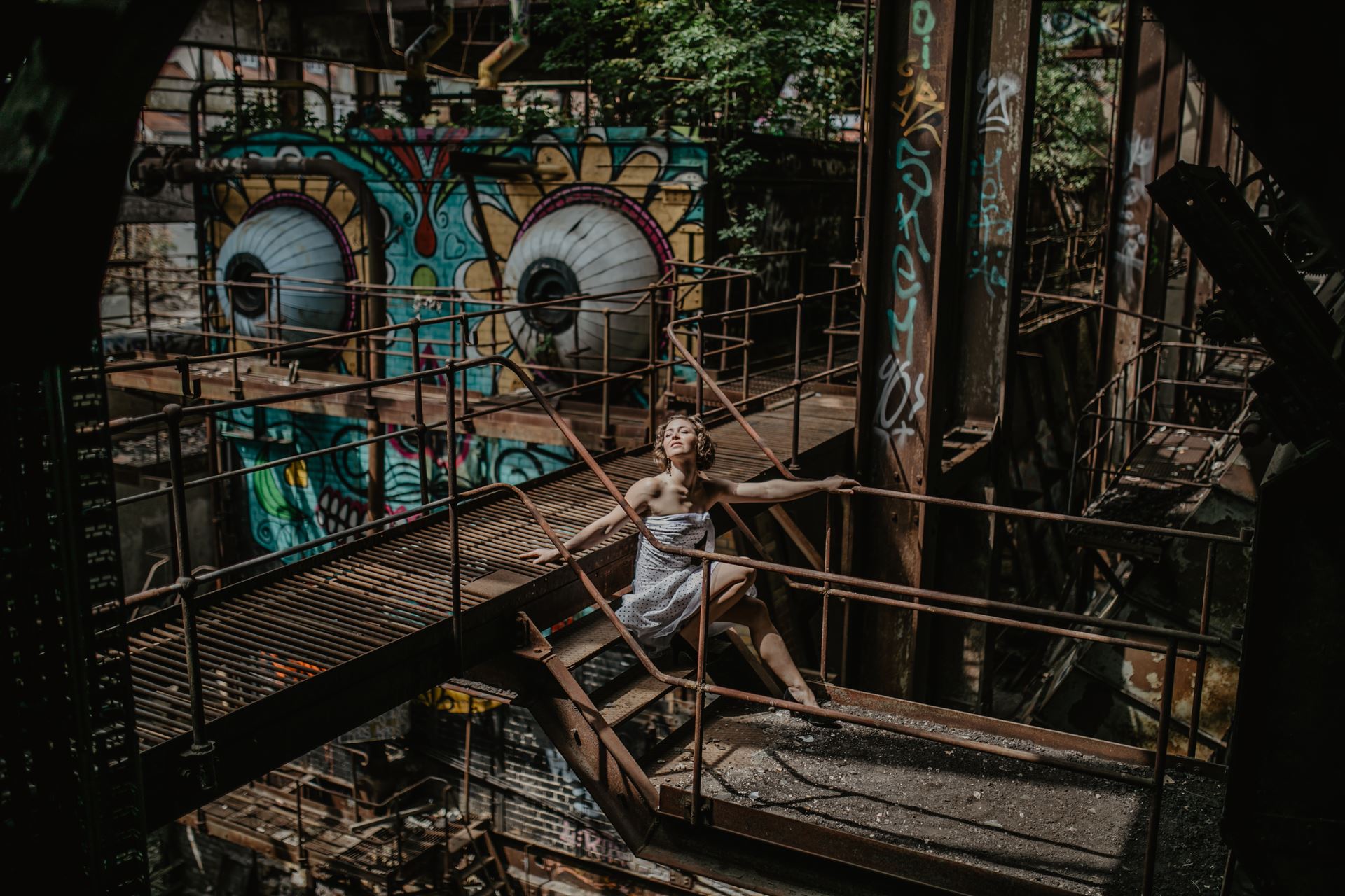 Lost-Place-Shooting in Leipzig