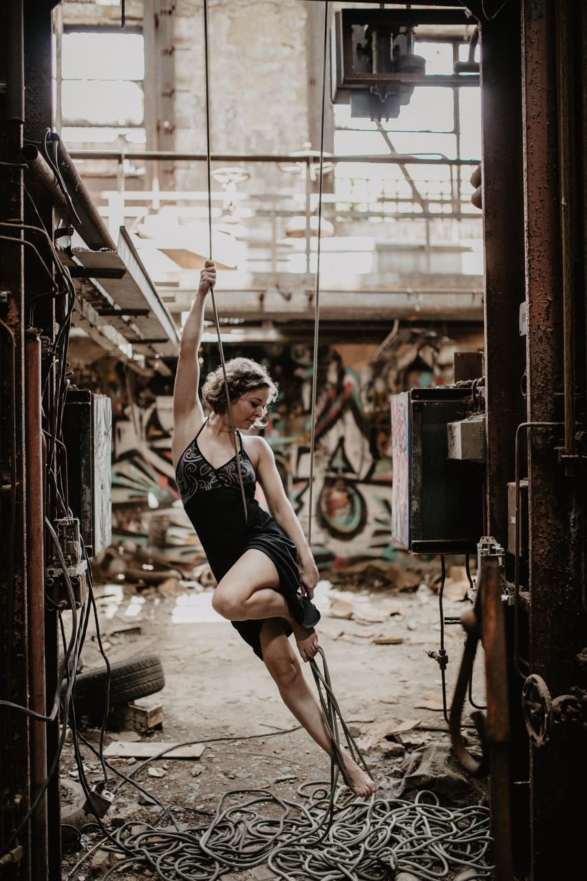 Lost-Place-Shooting in Leipzig