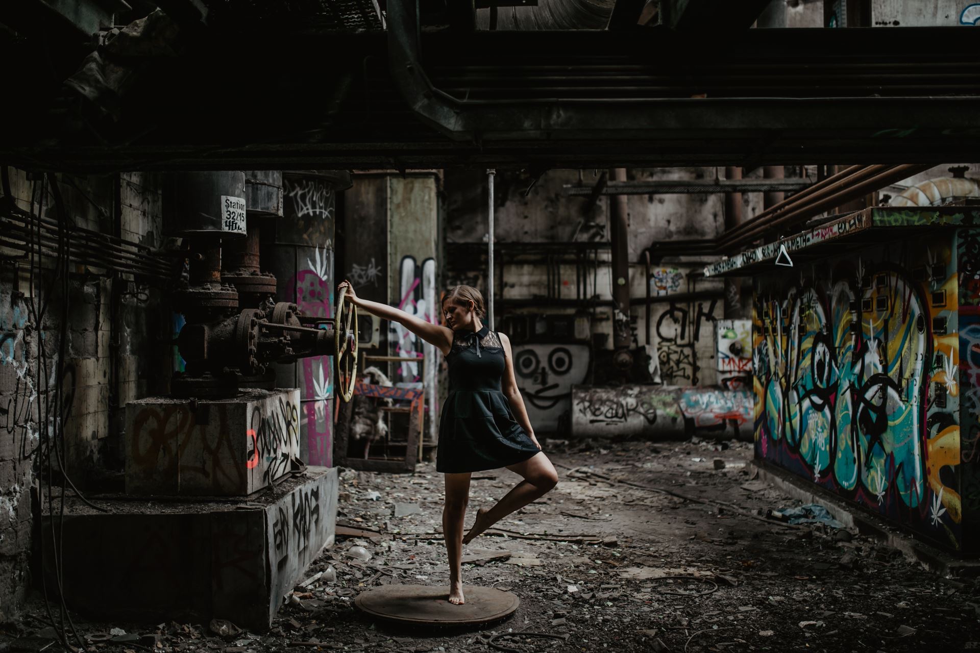 Lost-Place-Shooting in Leipzig