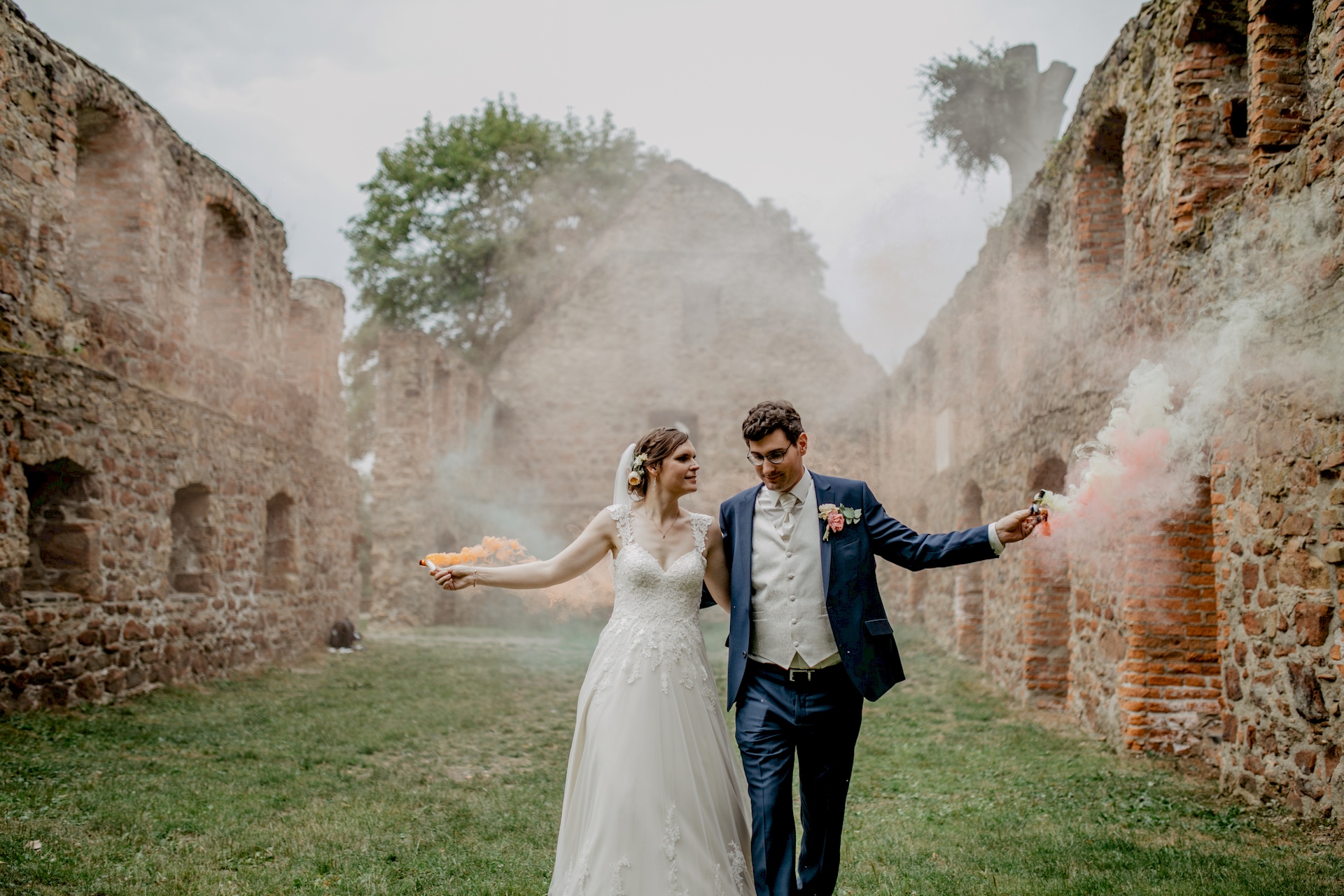 DIY Hochzeit von Carina und Christoph im Kloster Nimbschen