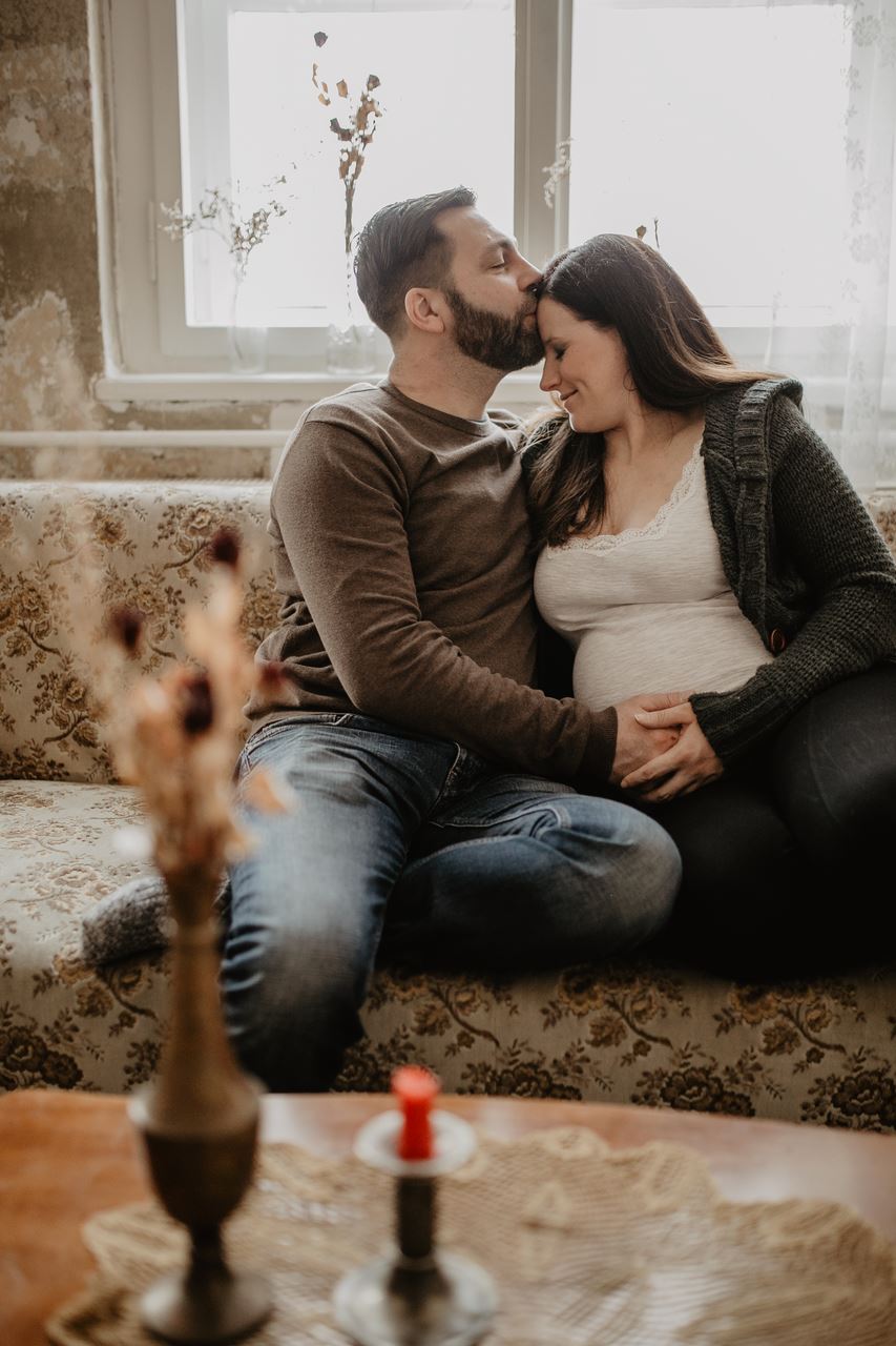 Schwangerschaft-Shooting-Babybauch-Studio