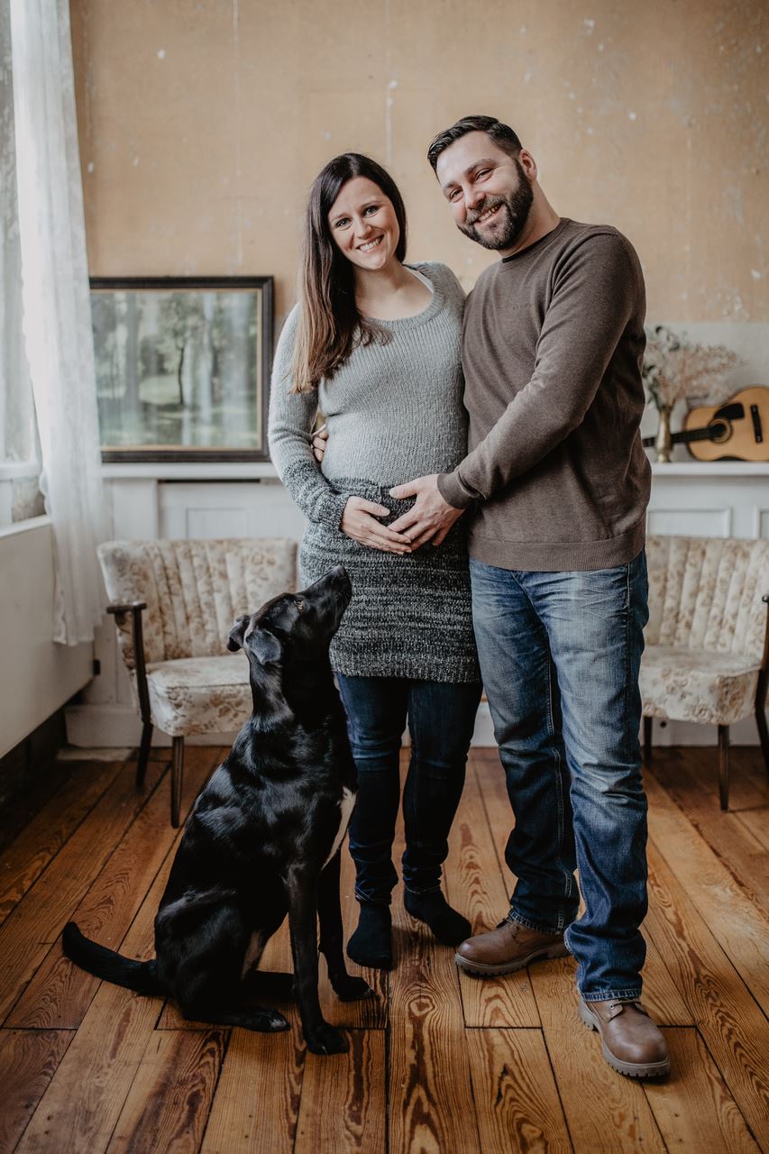 Schwangerschaft-Shooting-Babybauch-Studio